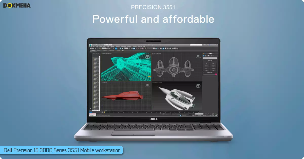 لپتاپ پرسیژن دل استوک اروپایی             Dell 3551 i5(10400H)- Ram 32G -SSD 512GB- VGA 4G /Quadro P620